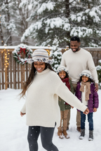 Handmade Crochet Ruffle Cloche Hat- Stylish Women’s Marled Crochet Accessory