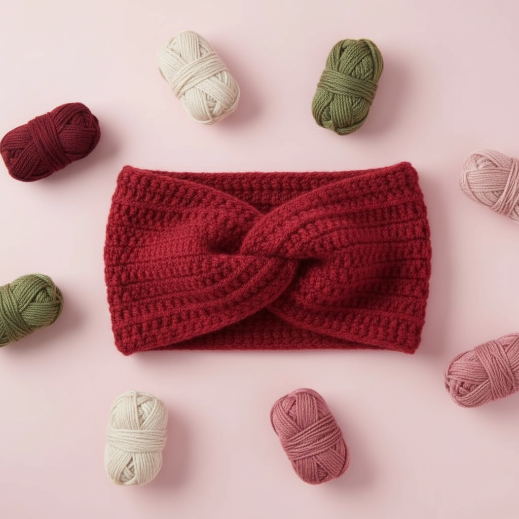 Handmade Crochet Headbands for Kids - Soft & Comfortable Baby Headbands