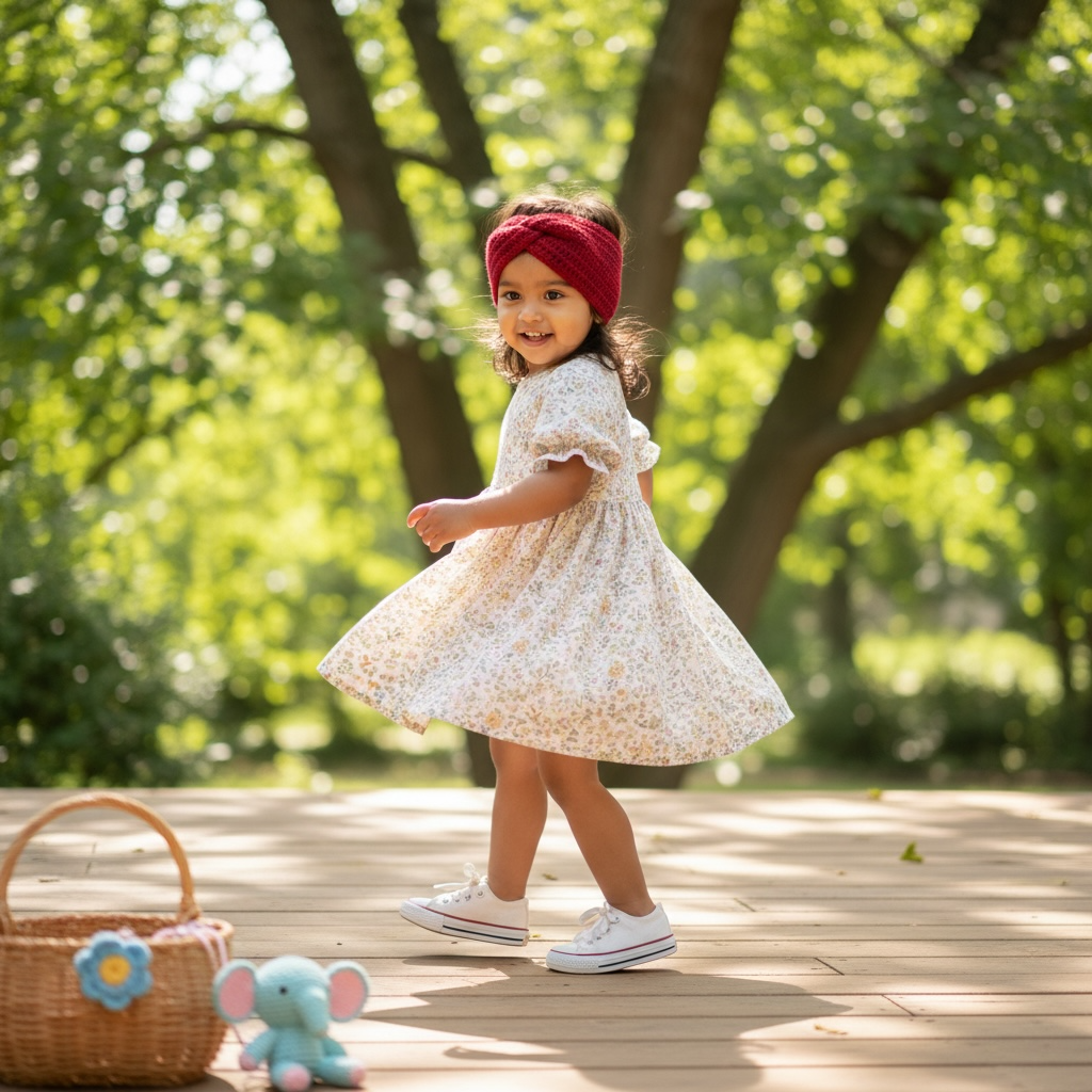 Handmade Crochet Headbands for Kids - Soft & Comfortable Baby Headbands